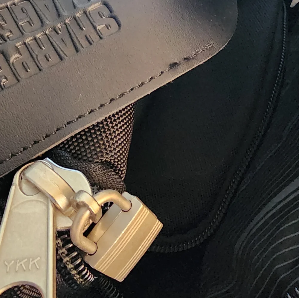 NWT Sharper Image Black Carry-On W/ Shoulder Strap / Locks Duffel Bag